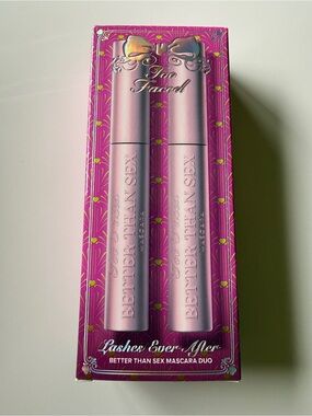 Too Faced Better Than Sex Mascara Duo - Metallic Pink Tubes